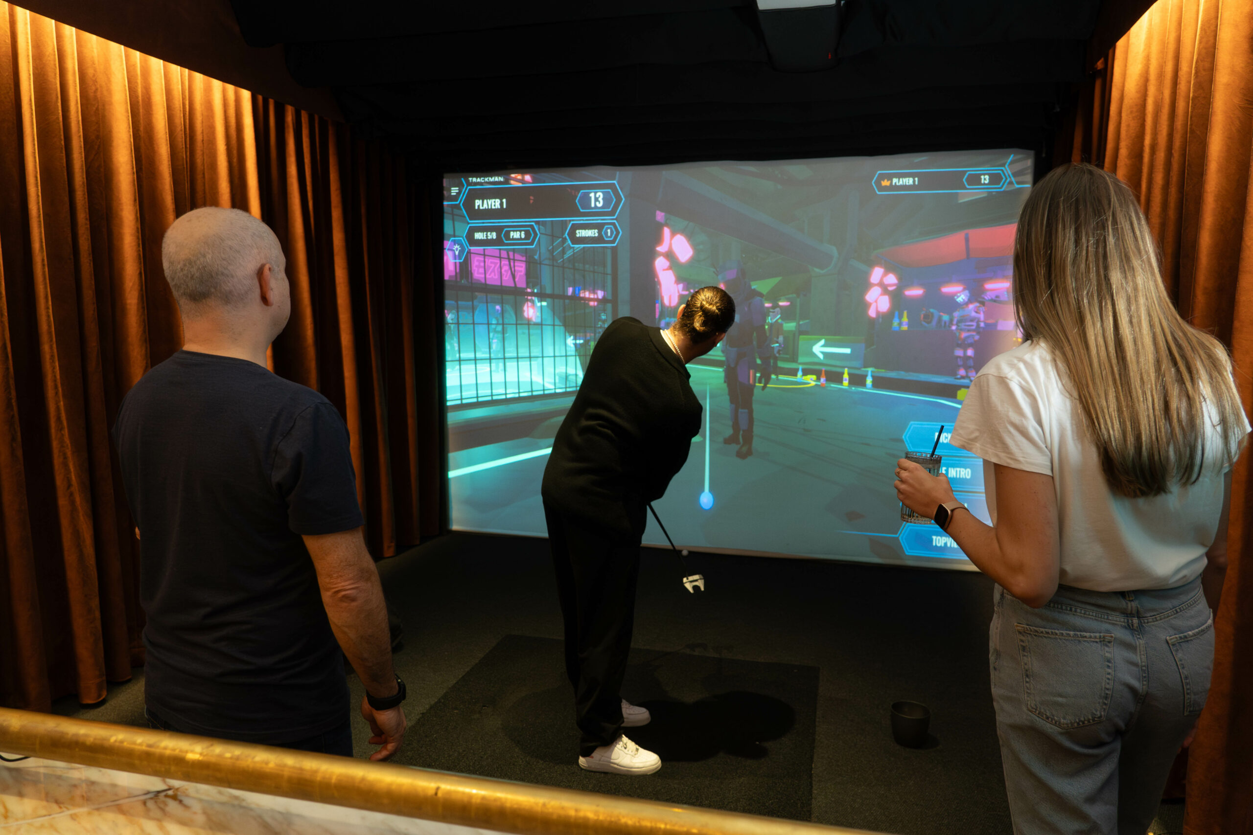 Indoor Golf London - Our Games - Pitch Golf